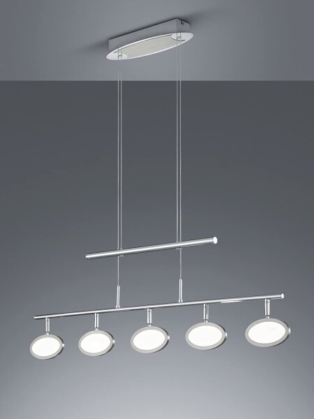 Trio - LED Пендел DUELLANT 5xLED/4,3W/230V