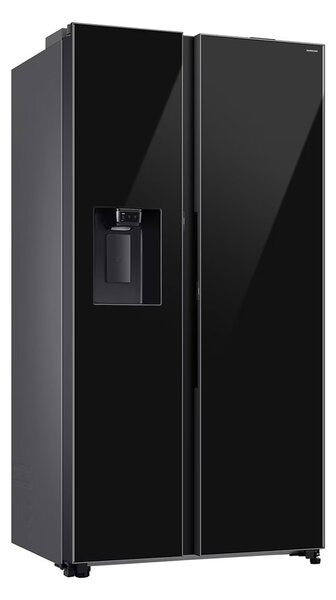 Хладилник с фризер Samsung RS80F64JEBEO, клас E, 634 л. общ обем, свободностоящ, 345 kWh/годишно, Power Cool, Metal Cooling Duct, UV освежител, черен
