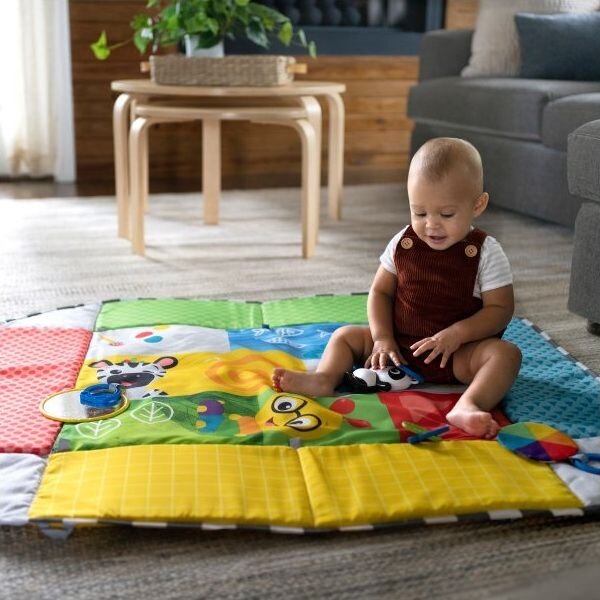 Baby Einstein - Детско одеяло за игра 5в1 PATCH'S COLOR PLAYSPACE