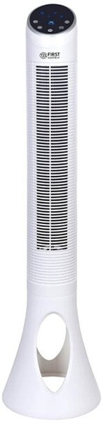 Вентилатор First Austria FA-5560-3, кула, 60W, 3 скорости, 3 режима, тъч панел, таймер, бял