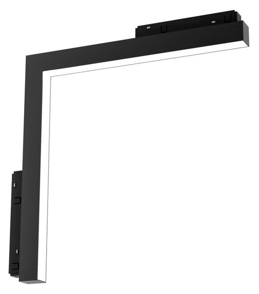 LED Лампа за релсова система MAGNETIC TRACK L-DOWN LED/24W/48V 3000K черен