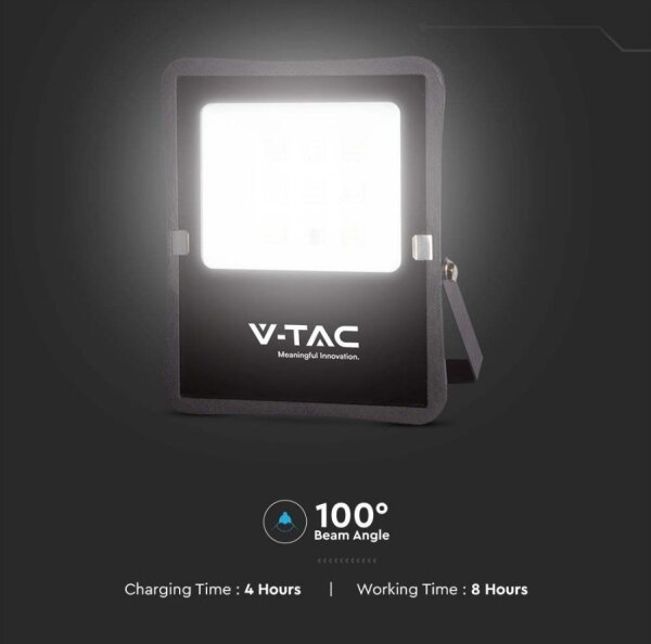 LED външен соларен прожектор LED/6W/3,2V 6400K IP65