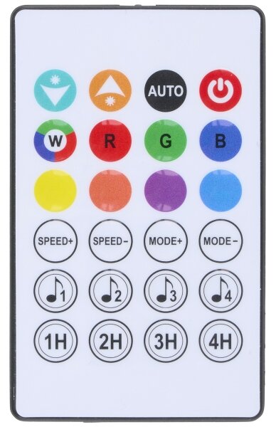 Grundig - RGB LED димируема подова лампа LED/8W/5V + дистанционно управление