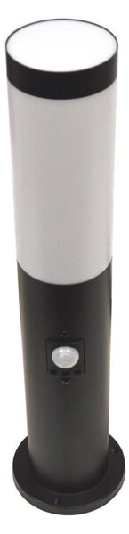 Външна лампа със сензор LOPPA 1xE27/60W/230V 45 cm IP44 черна