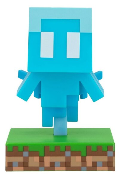 Лампа Paladone Icons: Minecraft - Allay Light, 2x AAA, синя