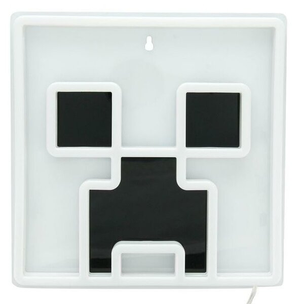 Лампа Paladone Minecraft - Creeper Wall Mountable LED Neon Light, USB, зелена