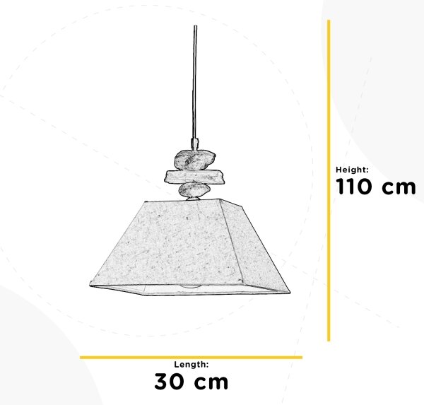 ONLI - Пендел SEREGON 1xE27/22W/230V