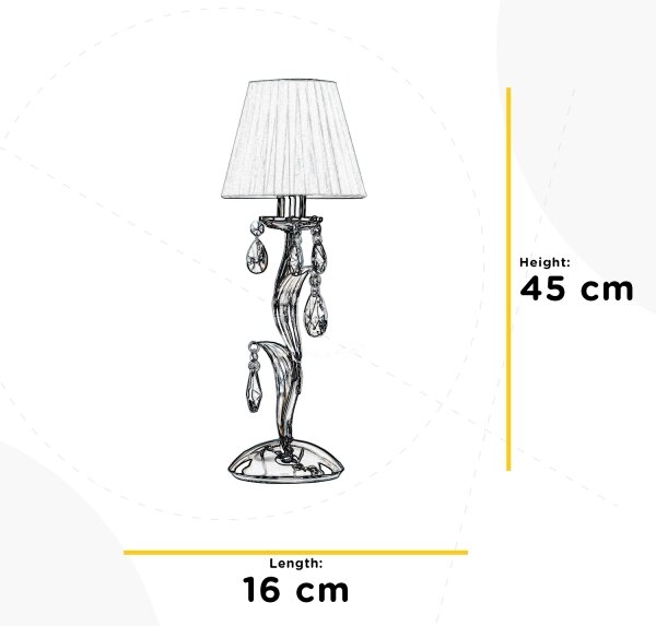 ONLI - Настолна лампа JACQUELINE 1xE14/6W/230V