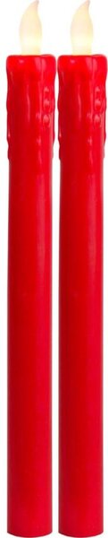 Eglo 411505 - Комплект от 2 LED свещи PRESSE LED/1xAAA, червени