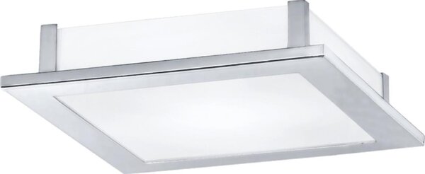 Eglo 31896 - Плафон AURIGA 4xE14/25W/230V 30x30 cm лъскав хром