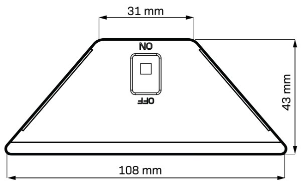 Соларно LED осветително тяло ELI LED/4,5W/3,7V 500 mAh IP44 черно