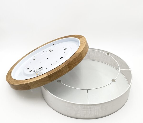 Brilagi - LED таванно осветително тяло BELLADONNA LED/36W/230V Ø 50 см бяло/дъб