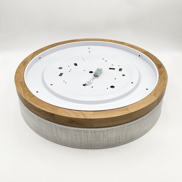 Brilagi - LED таванно осветително тяло BELLADONNA LED/36W/230V Ø 50 см бяло/дъб