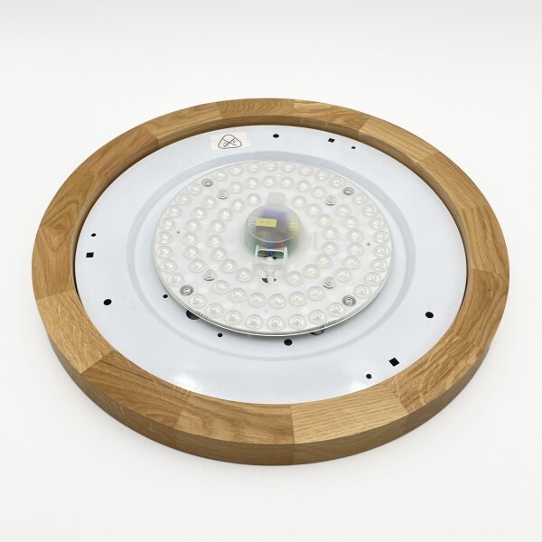 Brilagi - LED таванно осветително тяло BELLADONNA LED/36W/230V Ø 40 см кремав/дъб