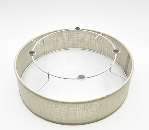 Brilagi - LED таванно осветително тяло BELLADONNA LED/20W/230V Ø 30 см крем/дъб