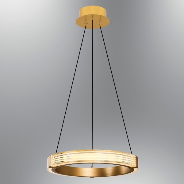 LED полилей на кабел JESI LED/22W/230V 3000K pr. 40 cm златист