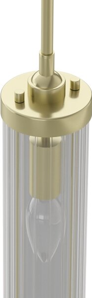 Open Design OR84368 - Полилей FIATTO на кабел, 1xE14/12W/230V, месинг