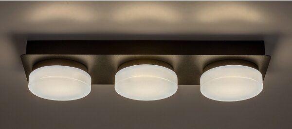 Rabalux 75003 - LED Плафон за баня ATTICHUS 3xLED/6W/230V IP44