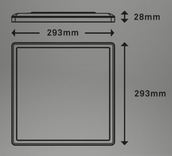 Briloner 7081-015 - LED Димируема лампа SLIM LED/18W/230V 2700-6500K + д.у