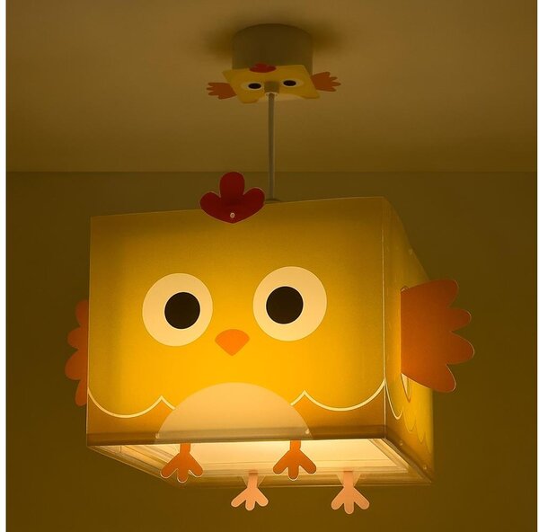 Dalber 64642 - Детски полилей LITTLE CHICKEN 1xE27/15W/230V