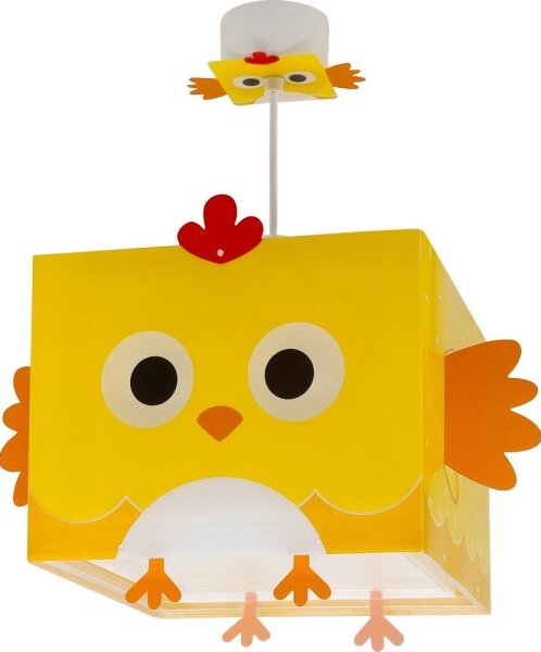 Dalber 64642 - Детски полилей LITTLE CHICKEN 1xE27/15W/230V