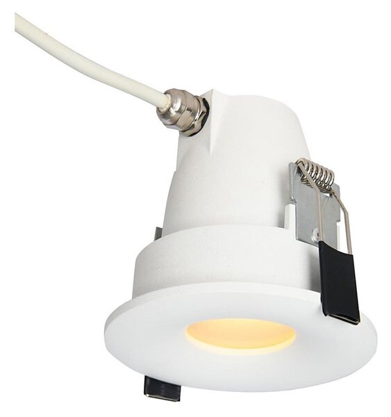 Azzardo AZ5389 - Лампа за вграждане в баня ROMOLO 1xGU10/50W/230V IP65 бял