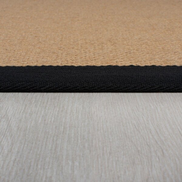 Пътека от юта в естествен цвят 60x800 cm Kira - Flair Rugs