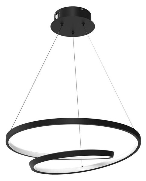 LED Висящ полилей LUCERNO LED/48W/230V черен