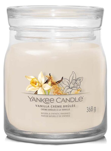 VANILLA CREME BRULE SIGNAT АРОМАТНА СВЕЩ СРЕДЕН БУРКАН 368 г