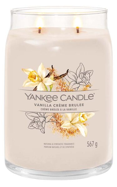 VANILLA CREME BRULLE SIGNAT АРОМАТНА СВЕЩ ГОЛЯМ БУРКАН 567 г