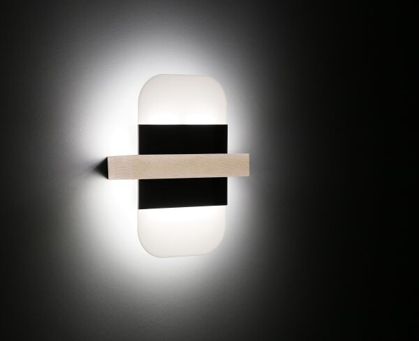 LED аплик APRIL LED/6W/230V бял/черен