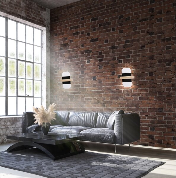 LED аплик APRIL LED/6W/230V бял/черен
