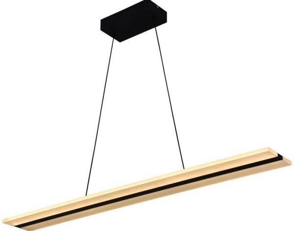 LED Димируем пендел LED/40W/230V 3000-6500K черен + дистанционно управление