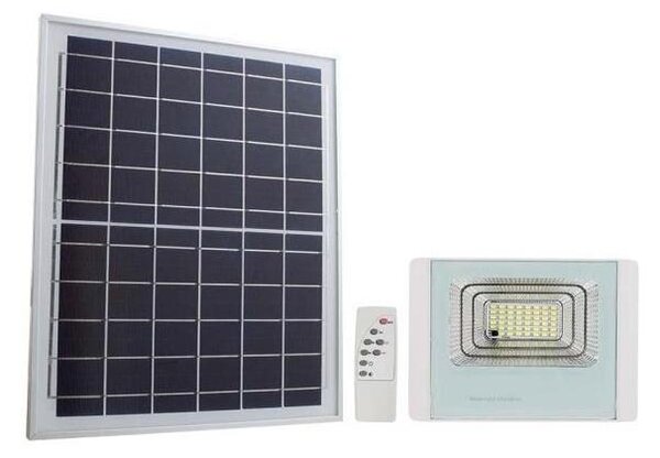LED Външен соларен прожектор 12W/3,2V IP65 4000K с ДУ