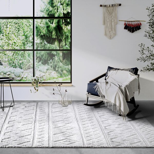 Кремав килим 80x120 cm Itinerance Cream White – Elle Decoration