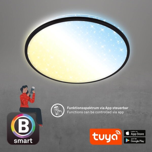 Brilo - LED Димируем плафон STARRY SKY LED/42W/230V Wi-Fi Tuya + д.у