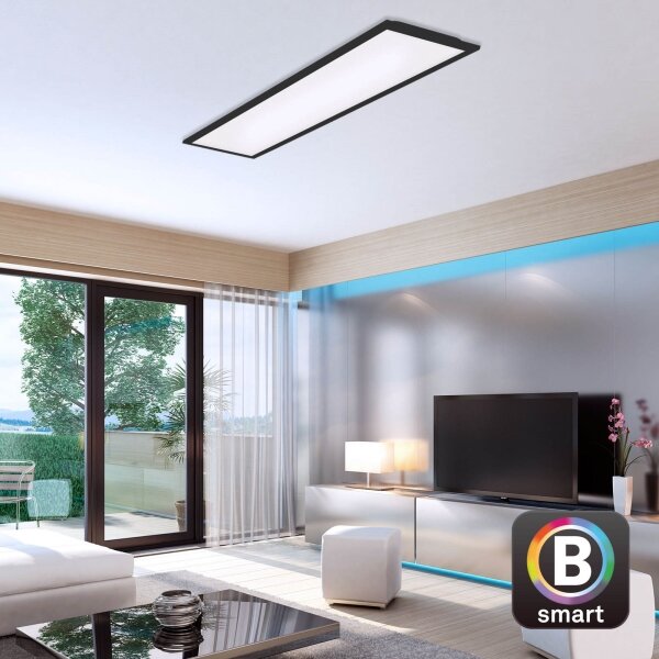 Brilo - LED Димируем плафон PIATTO LED/28W/230V Wi-Fi Tuya + д.у