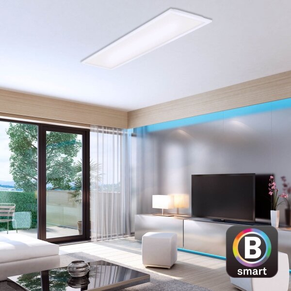 Brilo - LED Димируем плафон PIATTO LED/28W/230V Wi-Fi Tuya + д.у