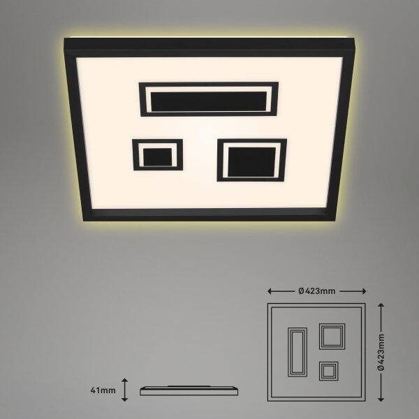 Briloner - LED Плафониера PAC LED/22W/230V