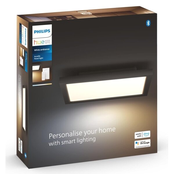 Philips - LED Димируем плафон Hue AURELLE LED/19W/230V + д.у