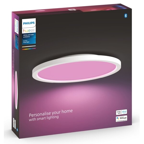 Philips - RGBW Димируем плафон Hue SURIMU LED/40W/230V