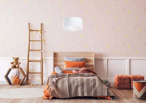 Детски пендел SWEET DREAMS 1xE27/60W/230V Ø 30 см