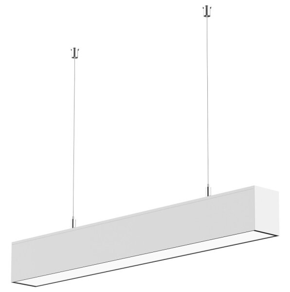 Sinclair LSM 24-40CCT - LED Плафониера LSM LED/40W/230V 120 см сребрист