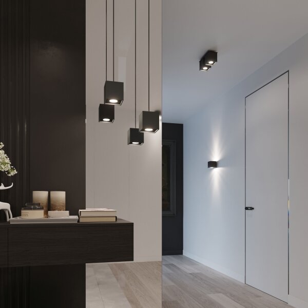 Brilagi - LED аплик MURO 1xG9/4W/230V черен