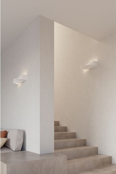 Brilagi - LED аплик KERRY 1xE27/7,5W/230V керамика/бял