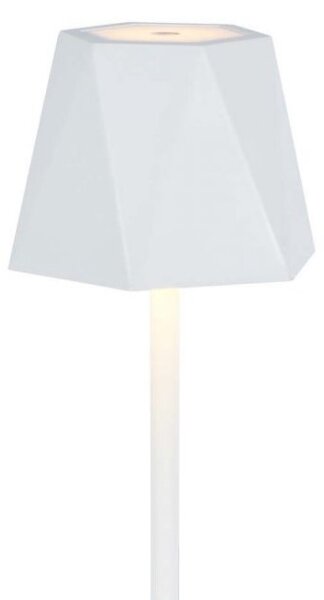 LED регулируема презареждаема настолна лампа LED/4W/5V 3000-6000K 1800 mAh бяла