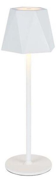 LED регулируема презареждаема настолна лампа LED/4W/5V 3000-6000K 1800 mAh бяла