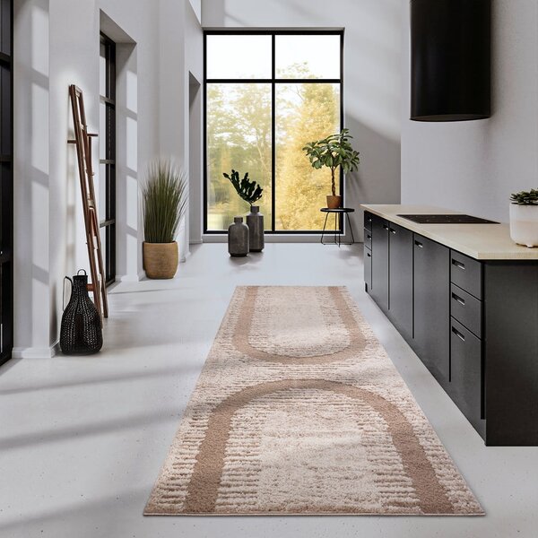 Бежова пътека 80x240 cm Bartoux Beige – Elle Decoration