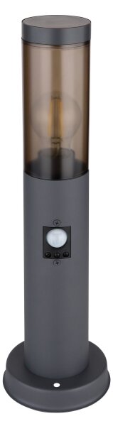 Globo 3158SAS - Екстериорна лампа със сензор BOSTON 1xE27/15W/230V 45 см IP44