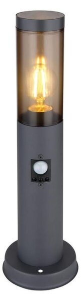 Globo 3158SAS - Екстериорна лампа със сензор BOSTON 1xE27/15W/230V 45 см IP44